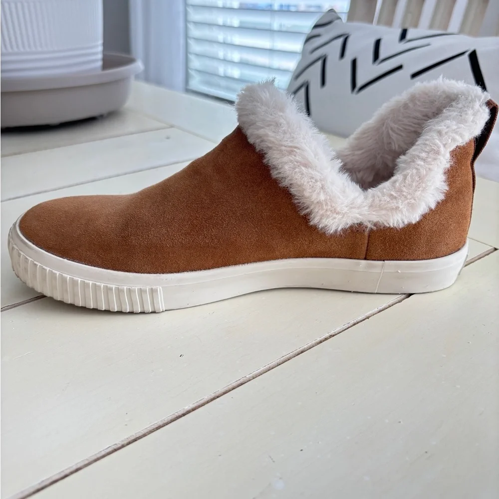 Timberland Skyla Bay Slip-On Lined Shoes Women’s Size 7.5 Suede Leather